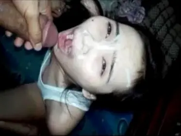 Pacar Cantik Mangap Nunggu Crotan Panas di Muka